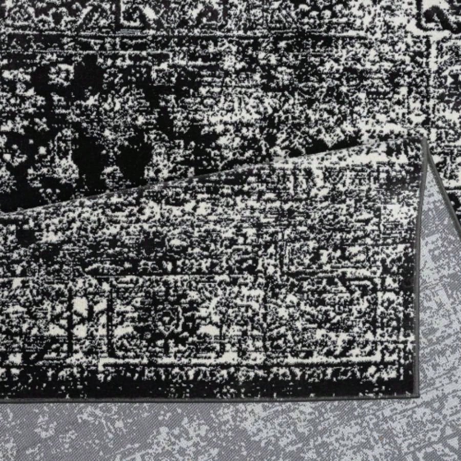 Distressed Vintage Woven Area Rug