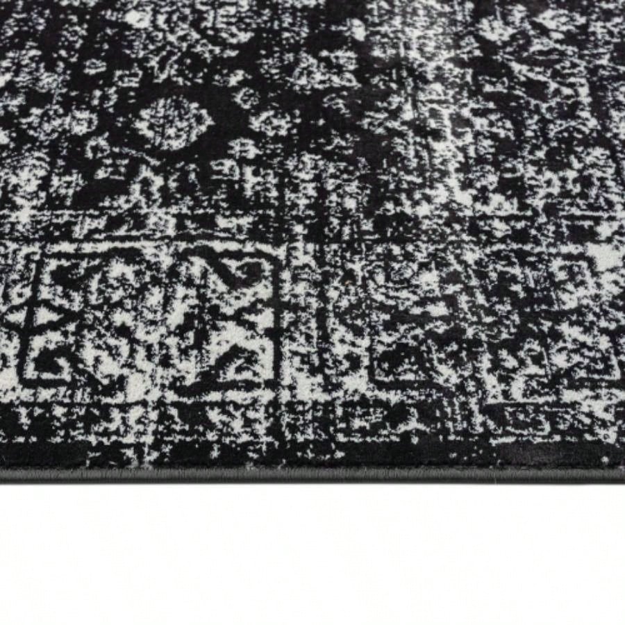 Distressed Vintage Woven Area Rug