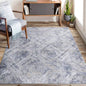 LOOM LUXE 6X9 Blue//Geometric Non - Shedding Living Room Bedroom Dining Home Office Stylish and Stain Resistant Area Rug
