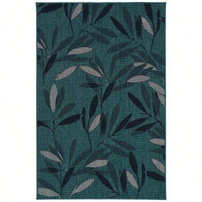 Modern, Textured Cut Pile 53x 6 Rectangle Area Rug