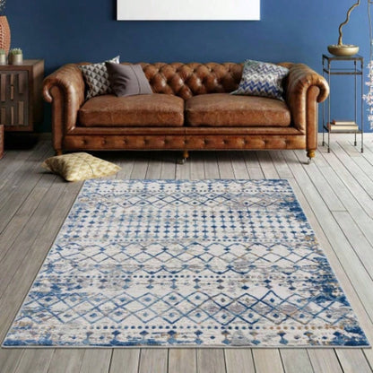Moroccan Woven Area Rug