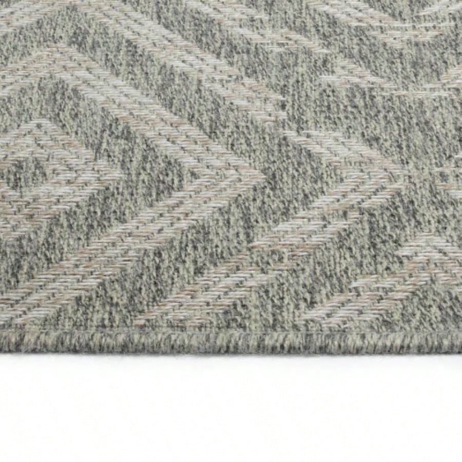 Modern, Transitional, Geometric, Southwestern, Textured High - Low Cut Loop 53x 6 Rectangle Area Rug