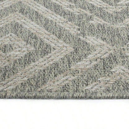 Modern, Transitional, Geometric, Southwestern, Textured High - Low Cut Loop 53x 6 Rectangle Area Rug
