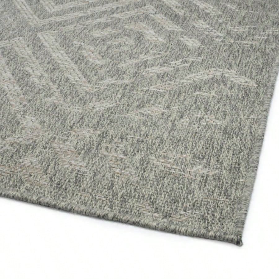 Modern, Transitional, Geometric, Southwestern, Textured High - Low Cut Loop 53x 6 Rectangle Area Rug