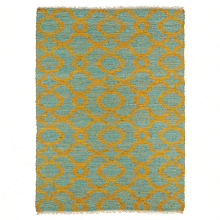 Casual, Contemporary, Modern, Transitional, Kids, Textured Loop Pile 5x 9 Rectangle Area Rug