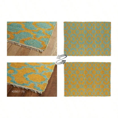 Casual, Contemporary, Modern, Transitional, Kids, Textured Loop Pile 5x 9 Rectangle Area Rug