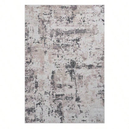 LOOM LUXE 6X9/Brown/Abstract Non - Shedding Living Room Bedroom Dining Home Office Stylish and Stain Resistant Area Rug