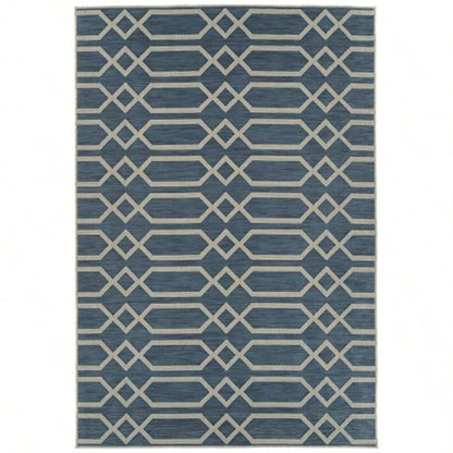 Contemporary, Transitional, Geometric, Textured, High - Low Cut Loop 10x 10 Rectangle Area Rug