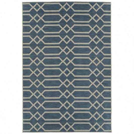 Contemporary, Transitional, Geometric, Textured, High - Low Cut Loop 10x 10 Rectangle Area Rug
