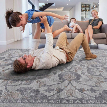LOOM LUXE 8X10 Sand/Ivory/ Non - Shedding Living Room Bedroom Dining Home Office Stylish and Stain Resistant Area Rug