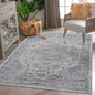 NAAR MARFI 5X7 Silver/ Area Rug