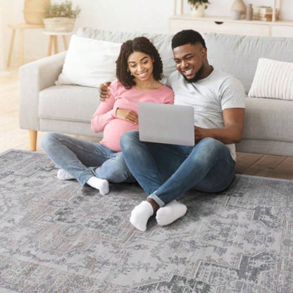 NAAR MARFI 5X7 Ivory/ Beige/ Area Rug