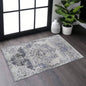 NAAR PAYAS 6X9/ Blue/ Medallion Area Rug