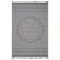 NAAR Guros 8X10 Gray/ White/ Medallion Indoor/ Outdoor Area Rug
