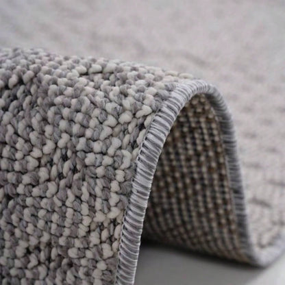 NAAR Guros 6X9 White/ Ivory/ Medallion Indoor/ Outdoor Area Rug