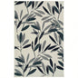 Modern, Textured Cut Pile 53x 6 Rectangle Area Rug