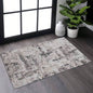NAAR PAYAS 8X10/ Brown/ Abstract Area Rug