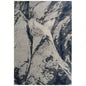 Casual, Contemporary, Modern, Abstract, Textured, High - Low Cut Pile 93x 12 Rectangle Area Rug