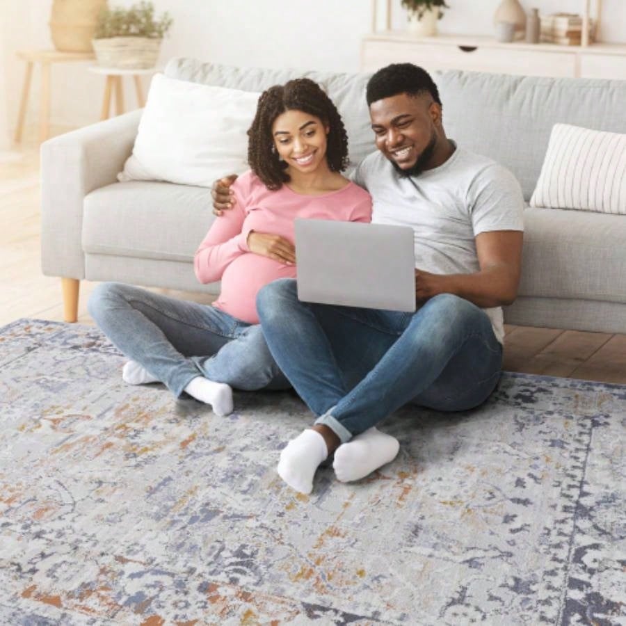 NAAR PAYAS 6X9 Ivory// Traditional Area Rug