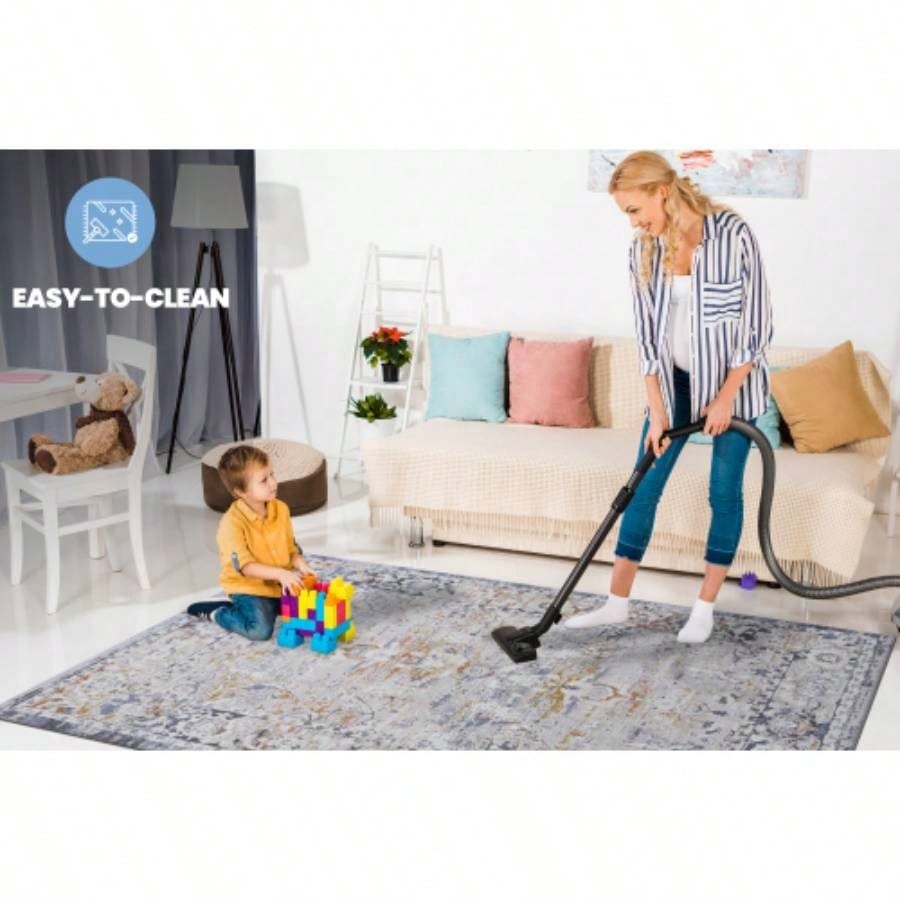 NAAR PAYAS 6X9 Ivory// Traditional Area Rug