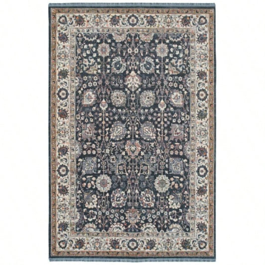 Transitional, Cut Pile 53x 3 Rectangle Area Rug
