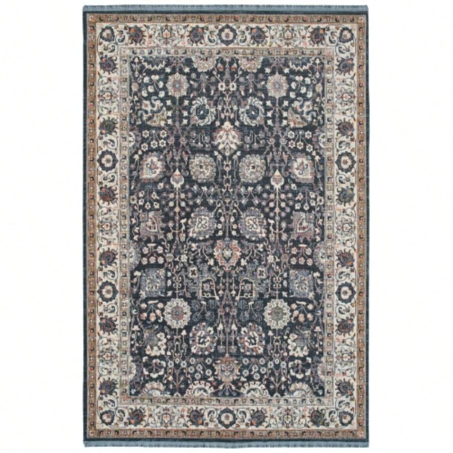 Transitional, Cut Pile 53x 3 Rectangle Area Rug