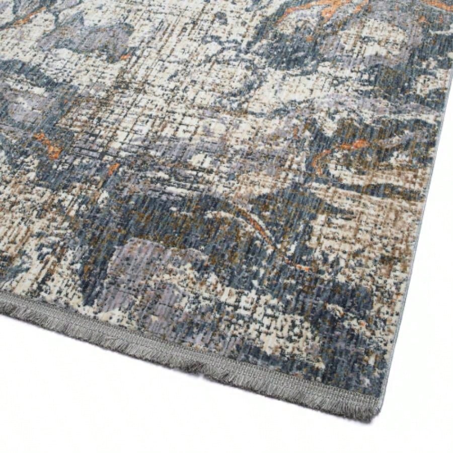 Modern, Abstract, Cut Pile 53x 3 Rectangle Area Rug