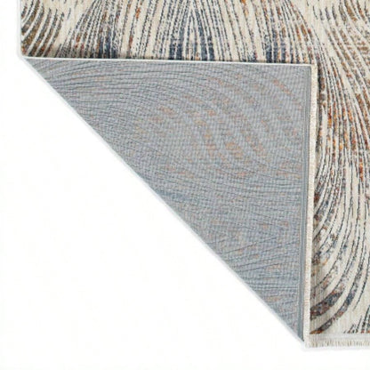 Modern, Abstract, Cut Pile 53x 3 Rectangle Area Rug