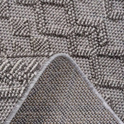 LOOM LUXE 8X10 White/White/Traditional Indoor/Outdoor Area Rug