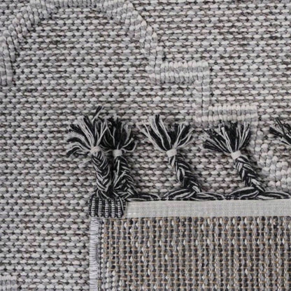 LOOM LUXE 8X10 White//Trellis Indoor/Outdoor Area Rug