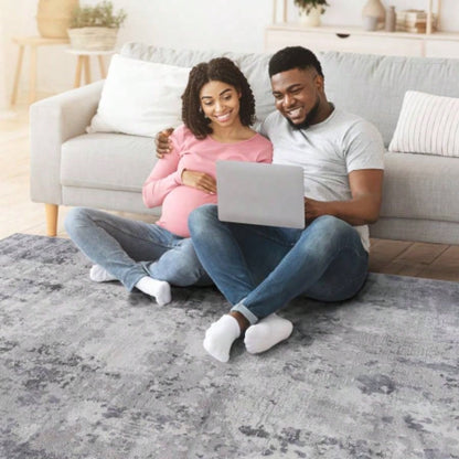 NAAR MARFI 5X7 Light/ Abstract Area Rug