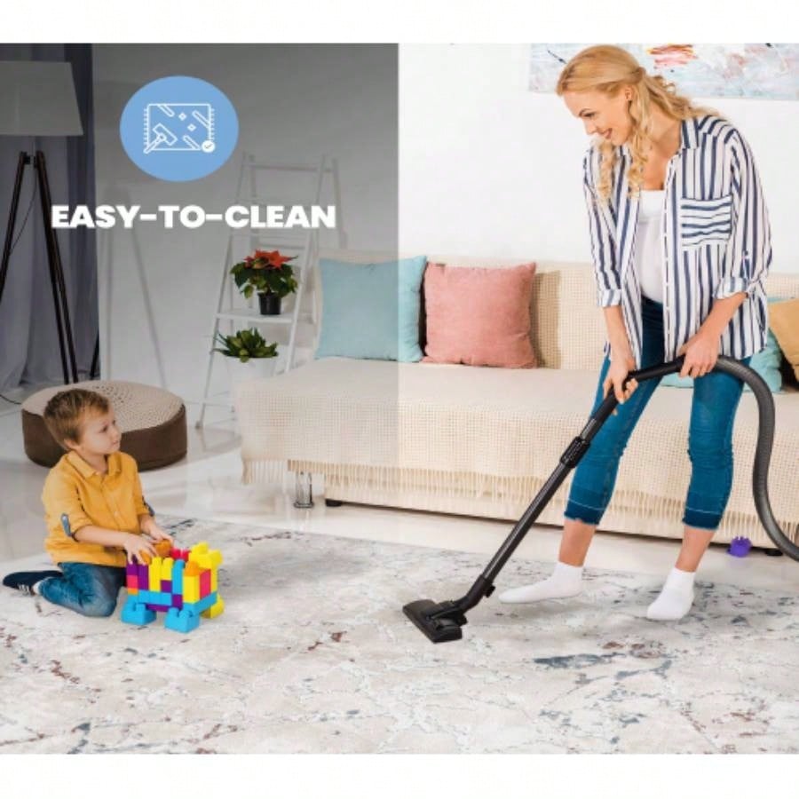 NAAR MARFI 6X9 Multi/ Contemporary Area Rug