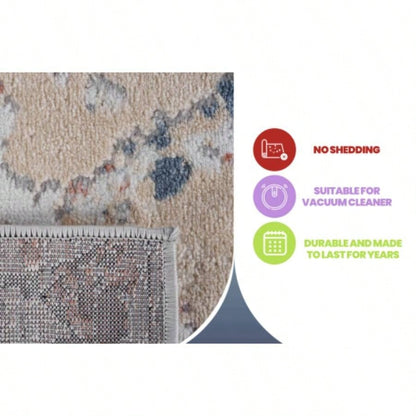 NAAR MARFI 6X9 Multi/ Contemporary Area Rug