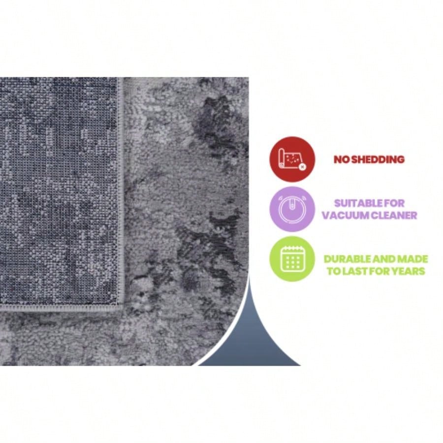 NAAR MARFI 5X7 Light/ Abstract Area Rug