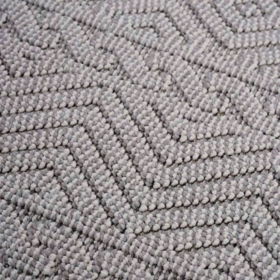 NAAR Guros 8X10 White/ Geometric Indoor/ Outdoor Area Rug