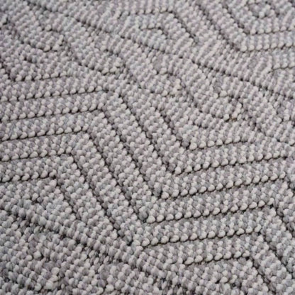 NAAR Guros 6X9 White/ Geometric Indoor/ Outdoor Area Rug