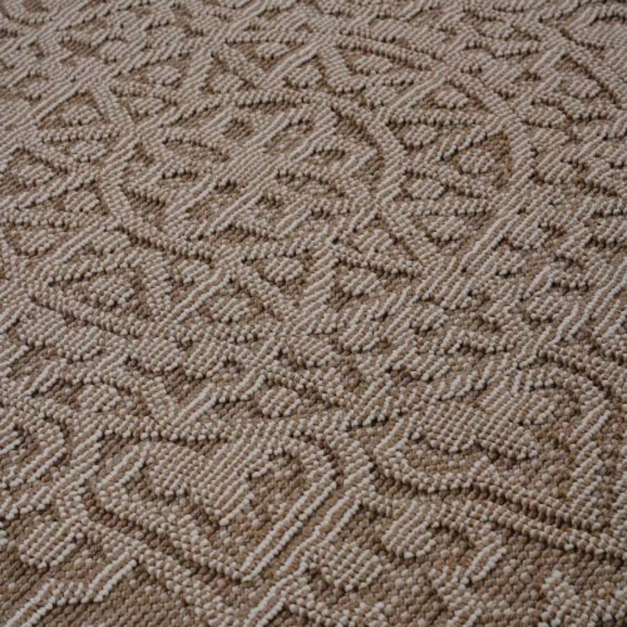 NAAR Guros 6X9 Beige/ Medallion Indoor/ Outdoor Area Rug