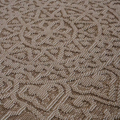 NAAR Guros 6X9 Beige/ Medallion Indoor/ Outdoor Area Rug