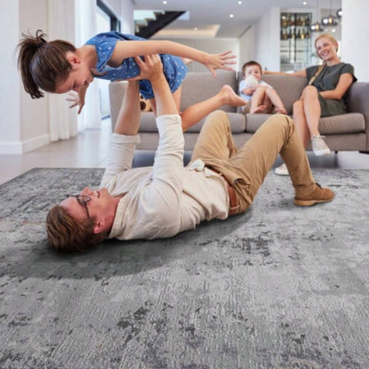 NAAR MARFI 5X7 Ivory/ Sand/ Abstract Area Rug