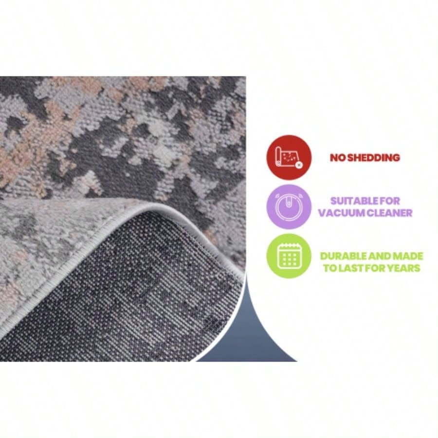 NAAR MARFI 5X7/ Multi/ Abstract Area Rug