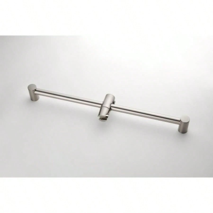 Shower System with Shower, Hand Shower, Slide Bar, Bodysprays, Shower Arm, Hose, Trim, and Lever Handles