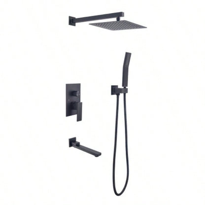 10 Rain Shower Systems Wall Mounted Shower