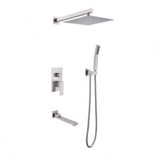 10 Rain Shower Systems Wall Mounted Shower
