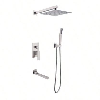 10 Rain Shower Systems Wall Mounted Shower