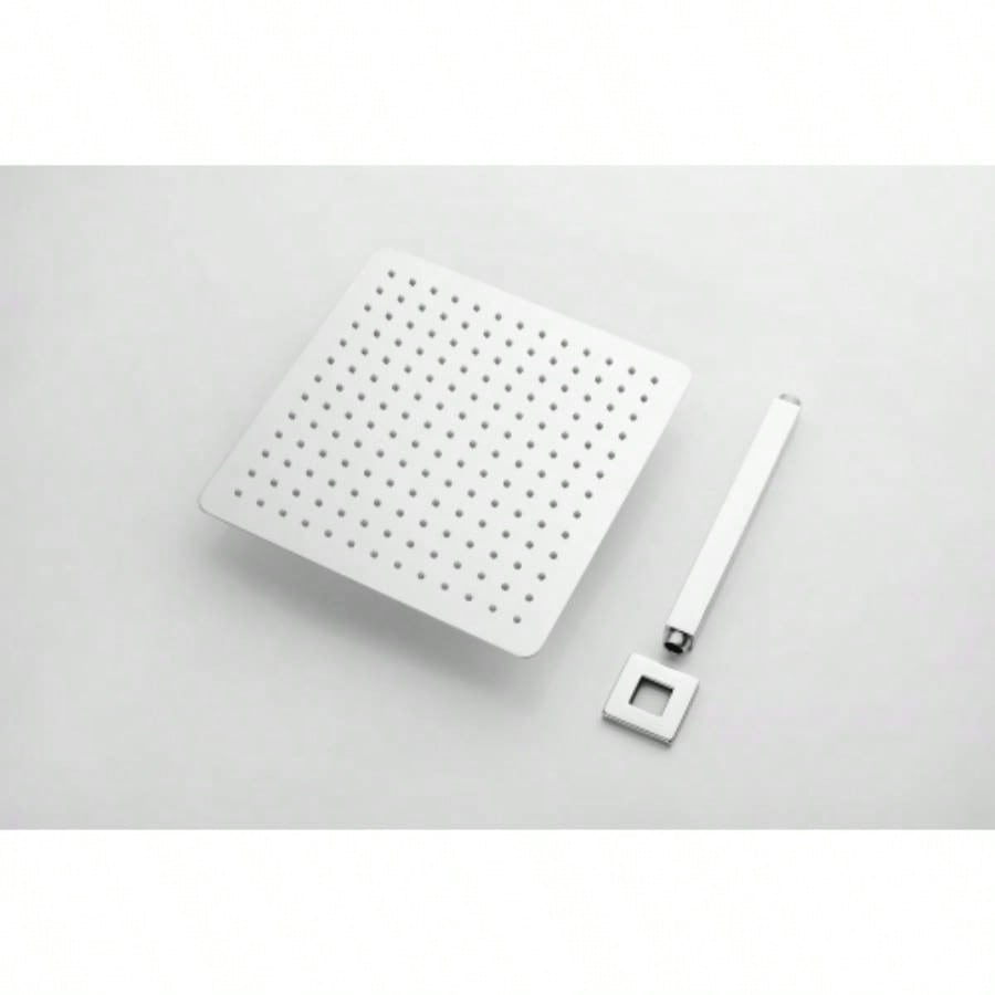 High Pressure Rain Shower, Ultra - Showerhead 304 Stainless Steel Waterfall Shower with Self - Clean Nozzles, Full Body Covering