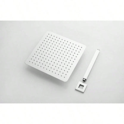 High Pressure Rain Shower, Ultra - Showerhead 304 Stainless Steel Waterfall Shower with Self - Clean Nozzles, Full Body Covering