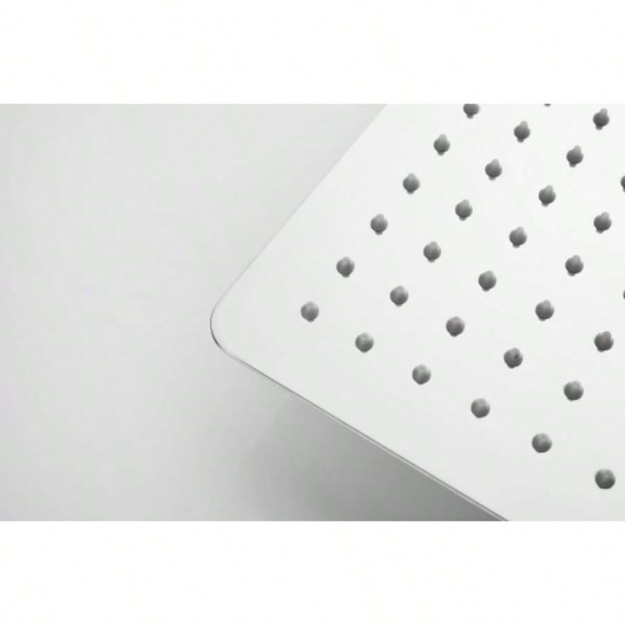 High Pressure Rain Shower, Ultra - Showerhead 304 Stainless Steel Waterfall Shower with Self - Clean Nozzles, Full Body Covering