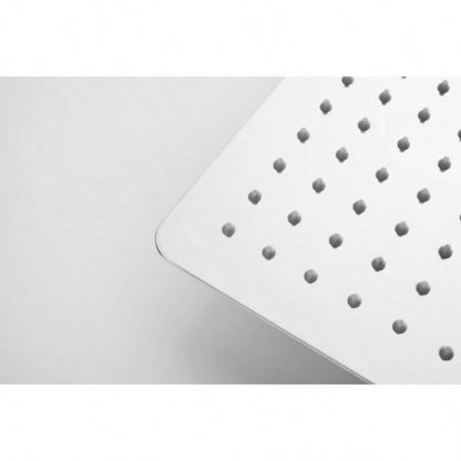 High Pressure Rain Shower, Ultra - Showerhead 304 Stainless Steel Waterfall Shower with Self - Clean Nozzles, Full Body Covering