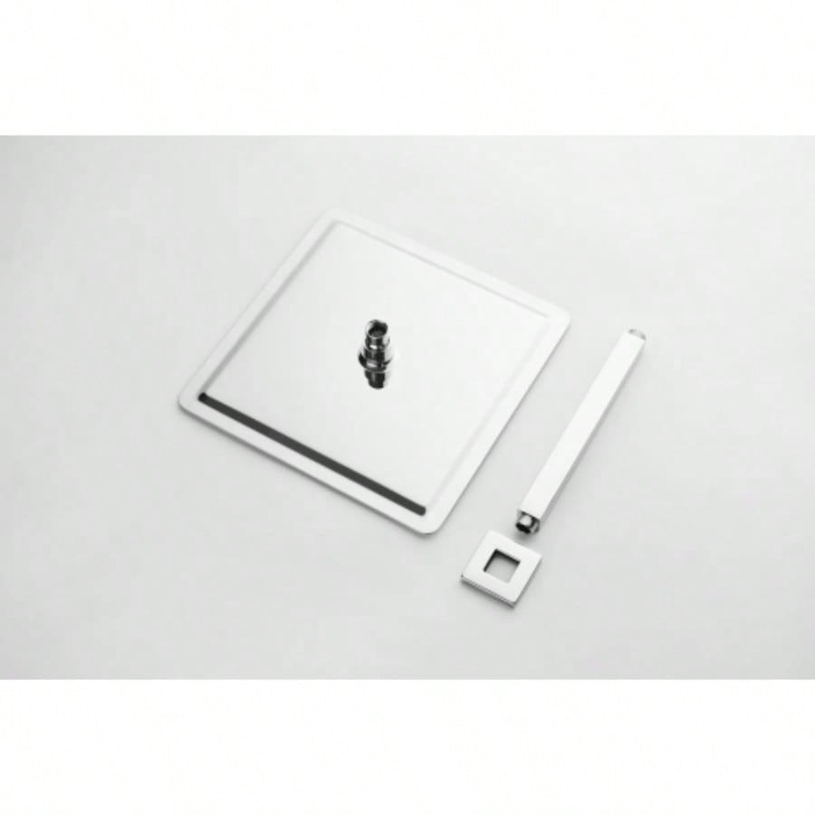 High Pressure Rain Shower, Ultra - Showerhead 304 Stainless Steel Waterfall Shower with Self - Clean Nozzles, Full Body Covering