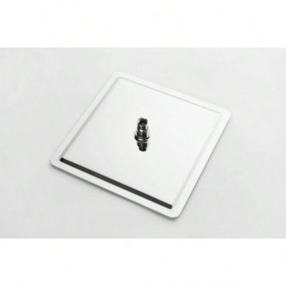 High Pressure Rain Shower, Ultra - Showerhead 304 Stainless Steel Waterfall Shower with Self - Clean Nozzles, Full Body Covering